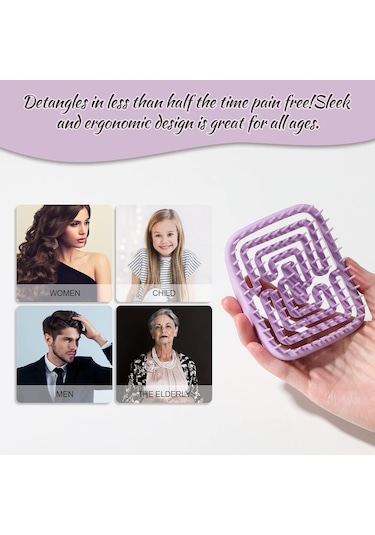 Saç Açma Fırçası Kuaför Tarağı, Kürek Saç Fırçası, Yumuşak Esnek