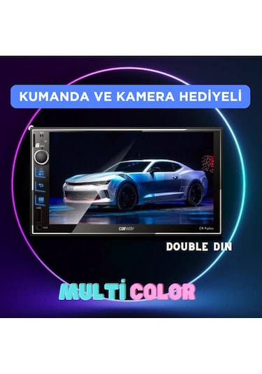 Carway Cr-9 Plus Multicolor Multimedia Araç Ekranı