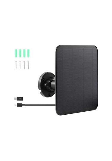 Pazly 5w/5v Güneş Enerjili Güvenlik Kamera Şarj Pan