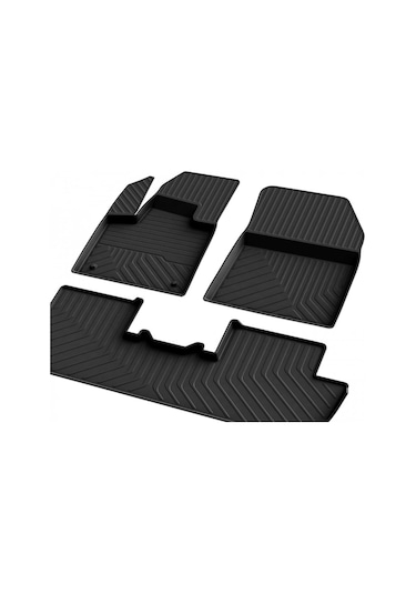 Peugeot 3008 Allure Ferrous 4d Havuzlu Kauçuk Paspas 2016 Ve Üstü