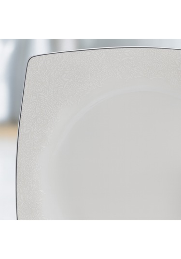 Remetta 55parça Yemek Takımı Beyaz - Gri