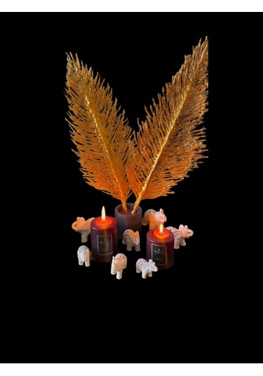 Yelpaza İkili Dekor Yaprak 27x12 Cm