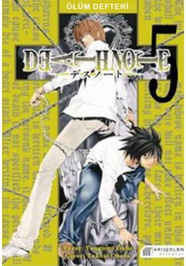 Death Note - Ölüm Defteri 5 - Tsugumi Ooba - Akılçelen Kitaplar