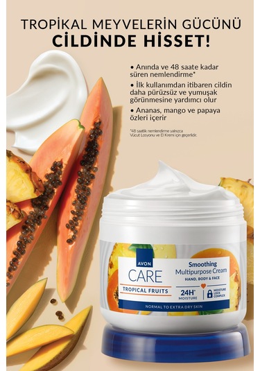 Hindistan Cevizi Ve Kakao Yağı İçeren Tropik Meyve Özlü Üçlü Vücut Losyonu Paketi