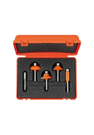 Cmt 5 Parça Pro Freze Bıçağı Seti S 8