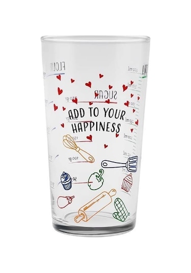 Karaca  Carme Kırmızı Ölçü Bardağı 550 ml