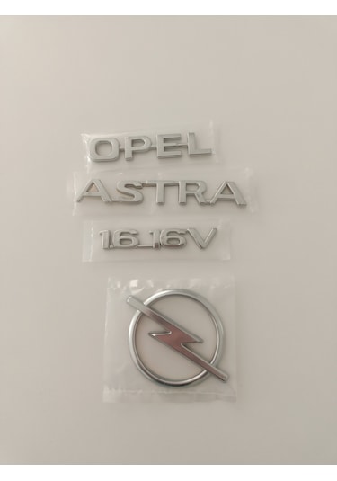 Opel Astra 1.616v Bagaj Yazısı Astra G Bagaj Arması 4lü Set