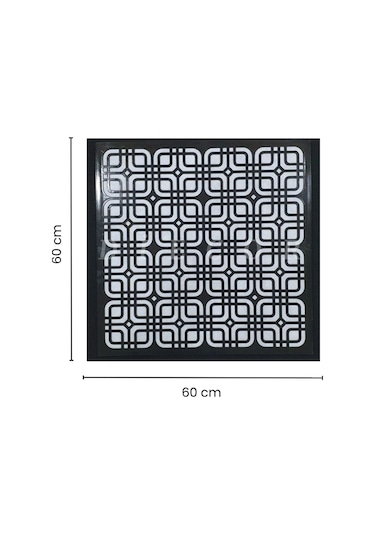 Diecor Led Döşenebilir Asma Tavan Uyumlu 60x60 Tavan Paneli Siyah 60 X 60 Model:xa293