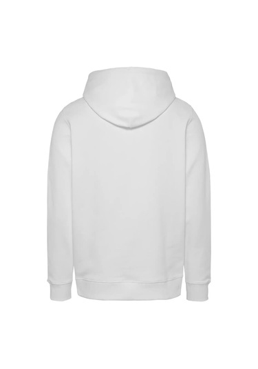 Erkek Kapüşonlu Sweatshirt - Ekru Ecru