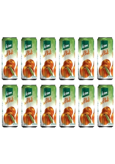 İçim Meyve Suyu Şeftali 330 Ml X 12 Adet