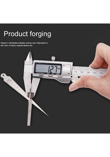 Kama Feeler Boşluğu 1-15mm Ince Paslanmaz Çelik Cetvel Muayene Konik Ölçer Metrik Emperyal Ölçü Aracı