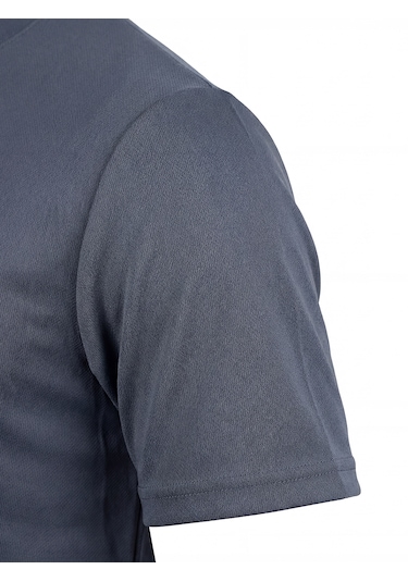 Orendahill Erkek Spor Tişört Hızlı Kuruyan Esnek Regular Fit Basic Gym Activewear Antrasit