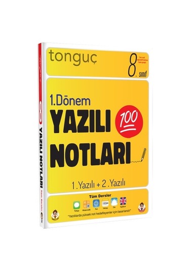 TONGUÇ 8. SINIF 1. DÖNEM YAZILI NOTLARI