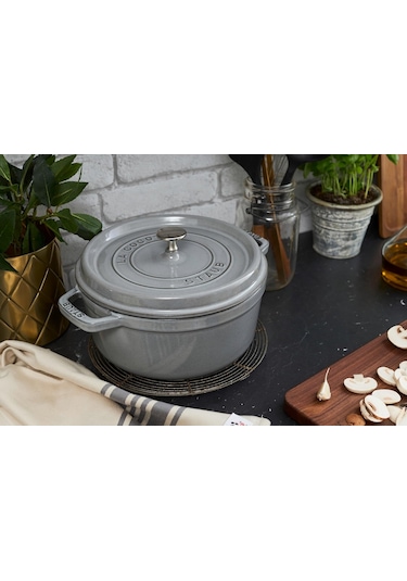 Staub La Cocotte Döküm Tencere, Grafit Gri Diğer