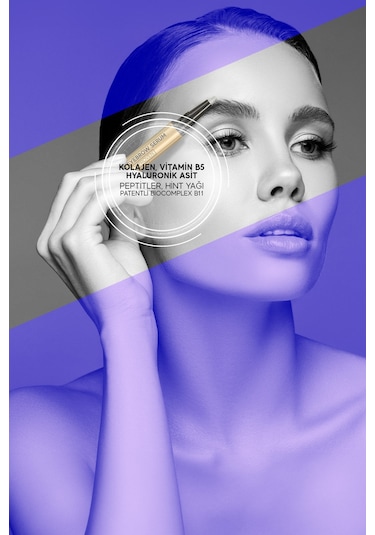 Bioxcin Kaş Kirpik Serumu - Kolajen Hyaluronik Asit Hint Yağı Keratin Peptidleri B5 Biocomplex B11