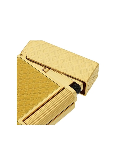 S.t. Dupont Ligne 2 Shiny Gold Puro Çakmağı 16630 - Tr6786