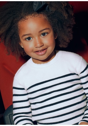 Mayoral Ekru Kız Çocuk Kazak 4014 Ekru