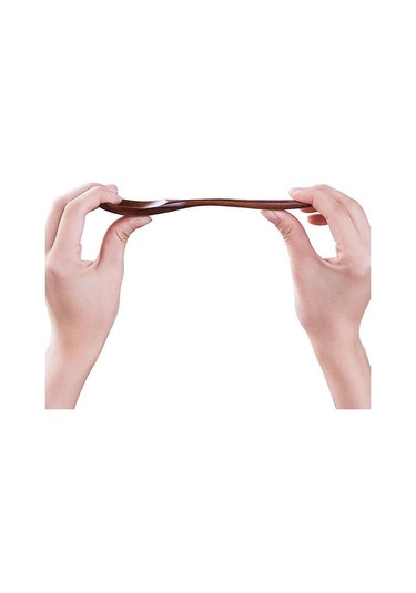 Doğal Ahşap Çorba Kaşıkları 10'lu Paket Uzun Saplı B