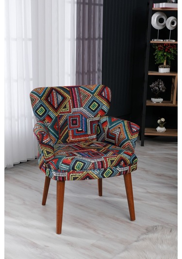 Harmony Milano Çay Seti Koltuk Takımı Cafe, Ofis, Balkon, Yazlık, Teras, Bahçe Koltuğu Berjer Çok Renkli