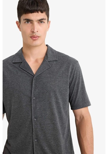 Defacto Kısa Kollu 2li Takım F7381ax25hsar198 Antrasit