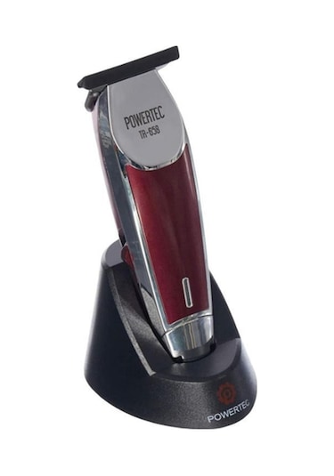 Powertec TR-658 Profesyonel Ense Sakal Çizim Tıraş Makinesi Bordo