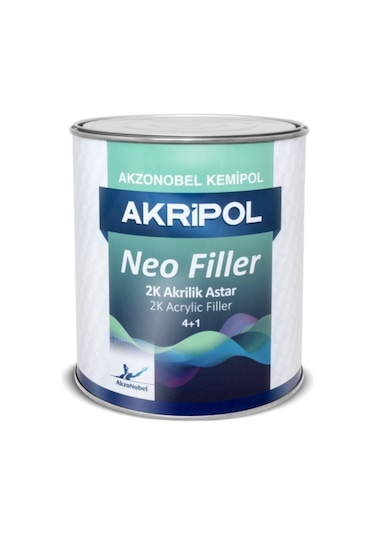 Akzonobel Akripol Neo Filler 4+1 2K Akrilik Astar 2.5 Litre