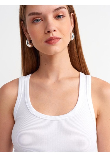 Dilvin 20829 Askılı Top-beyaz-13450 Beyaz