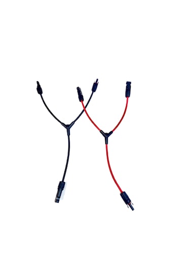 Sunpro MC4 Solar Konnektör 2 İn 1 Kablolu Paralelleme 2'Li