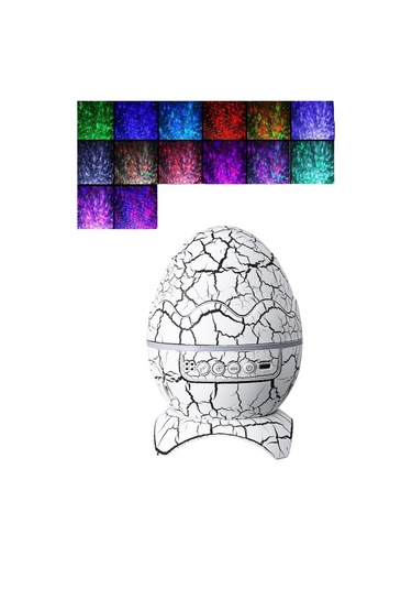 Dinozor Speaker Renk Değiştirme Projeksiyon Modu Bluetooth Hoparlör Gece Lambası