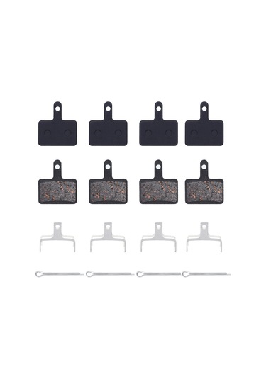 Dinosaurs 4 Pairs Bisiklet Fren Balataları M355 Için Dağ Bisikleti Altın