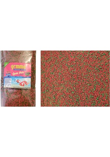 GEMMA Gold Fish Japon Balıkları ve Aslanbaşlar İçin Balık Yemi 36