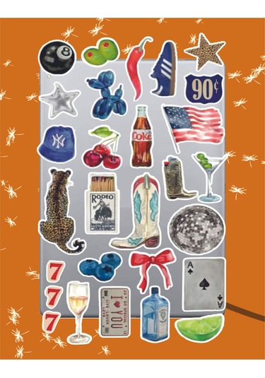 Vintage Retro Seri 2 Sticker Seti Laptop Ajanda Pc Tablet Telefon Defter Etiket Bullet Journal Diğer