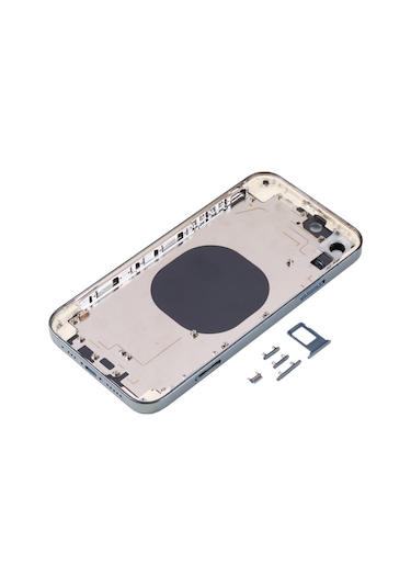 Cbtx iPhone Uyumlu Xr İp13 Pro Taklit Görünümlü Elektroliz Çerçeve Arka Muhafaza Kapağı Yeşil