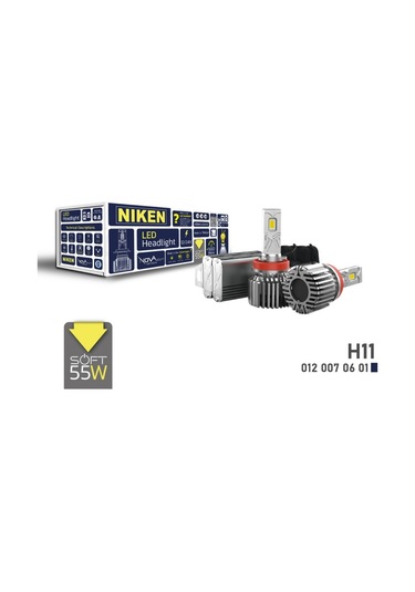 Niken H11 Led Xenon Nova Soft Serisi 55w/9000lm/6500k