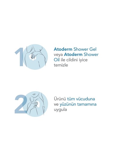 Bioderma Atoderm Ultra Hassas ve Normal Ciltler İçin Nemlendirici Bakım Kremi 2 x 200 ML