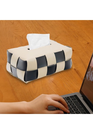 Suntek Tezgah Vanity Otel Dekorasyon Bej Için Doku Kutusu Doku