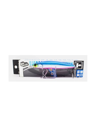 Jackall Big Backer Wangan Minnow 9.8cm 21gr Blue Pınk