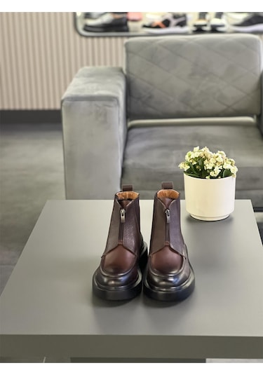 Lfr-p085 Flother Merdane Bot Kahve Kahve Kahverengi