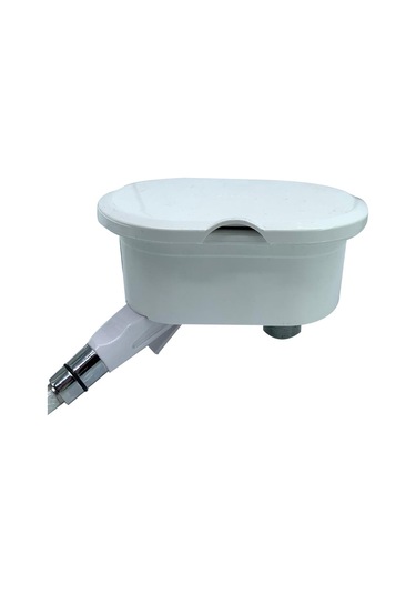 Sealux Duş Yuvası Yan Montaj Musluklu Hortumlu Tekne Karavan