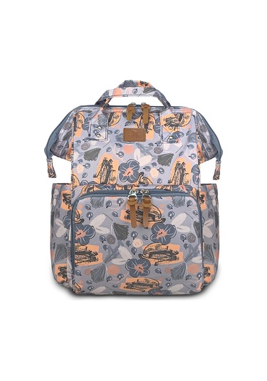 Stylo Paris Anne Bebek Bakım Sırt Çantası Açık Gri