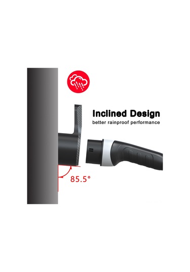 Yunboo Ev Şarj Kablosu Tutucu Abs Plastik Garaj Düzenleyici Ev Çarşafı Kablosu Saklama Aleti Avrupa Standartı Dışarı/içeri Kullanım