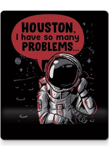 Astronot Houston Bilek Destekli Mouse Pad