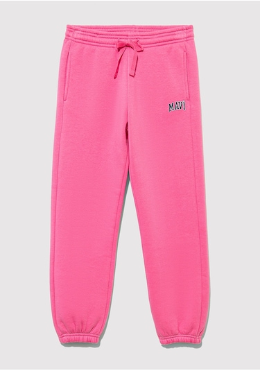 Mavi - Mavi Logo Baskılı Pembe Eşofman Altı 7010000-70982 Pembe