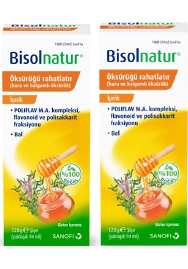 Bisolnatur Şurup 2 x 128 G