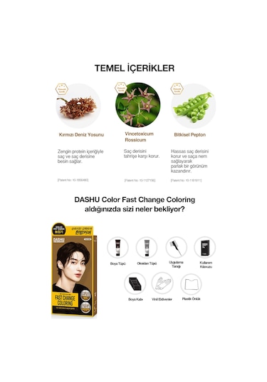 Dashu Color Fast Change Coloring Natural Brown