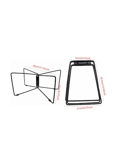 Homyl Katlanabilir Soğutucu Standı Evrensel Su Kabı Siyah Siyah