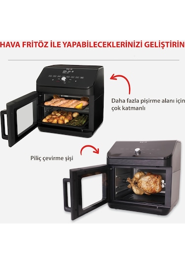 Instant 140-4101-01-EU 13 LT AirFryer Fırın