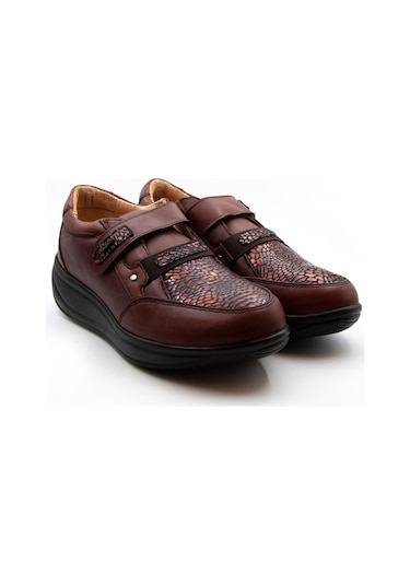 Dr.Comfort Ortopedik Kadın Yürüyüş Ayakkabısı Kahve Kahverengi