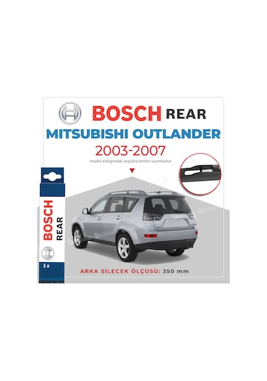 Bosch  Rear Mitsubishi Outlander 2003 - 2007 Arka Silecek - H352