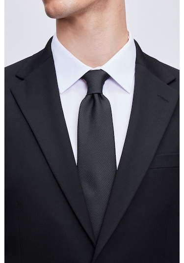 Siyah Klasik Kravat 261810etc002 600 Siyah